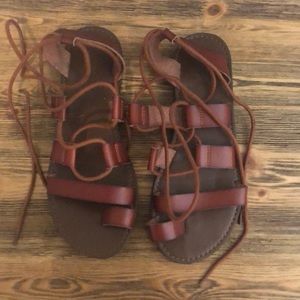 Strappy sandals